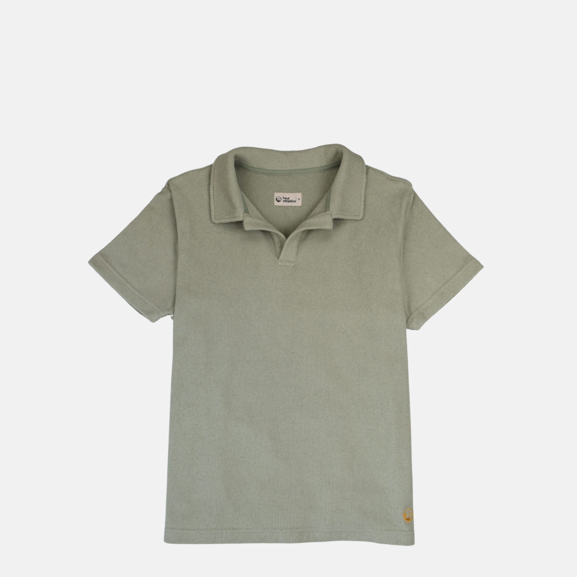 Sage Toweling Terry Polo