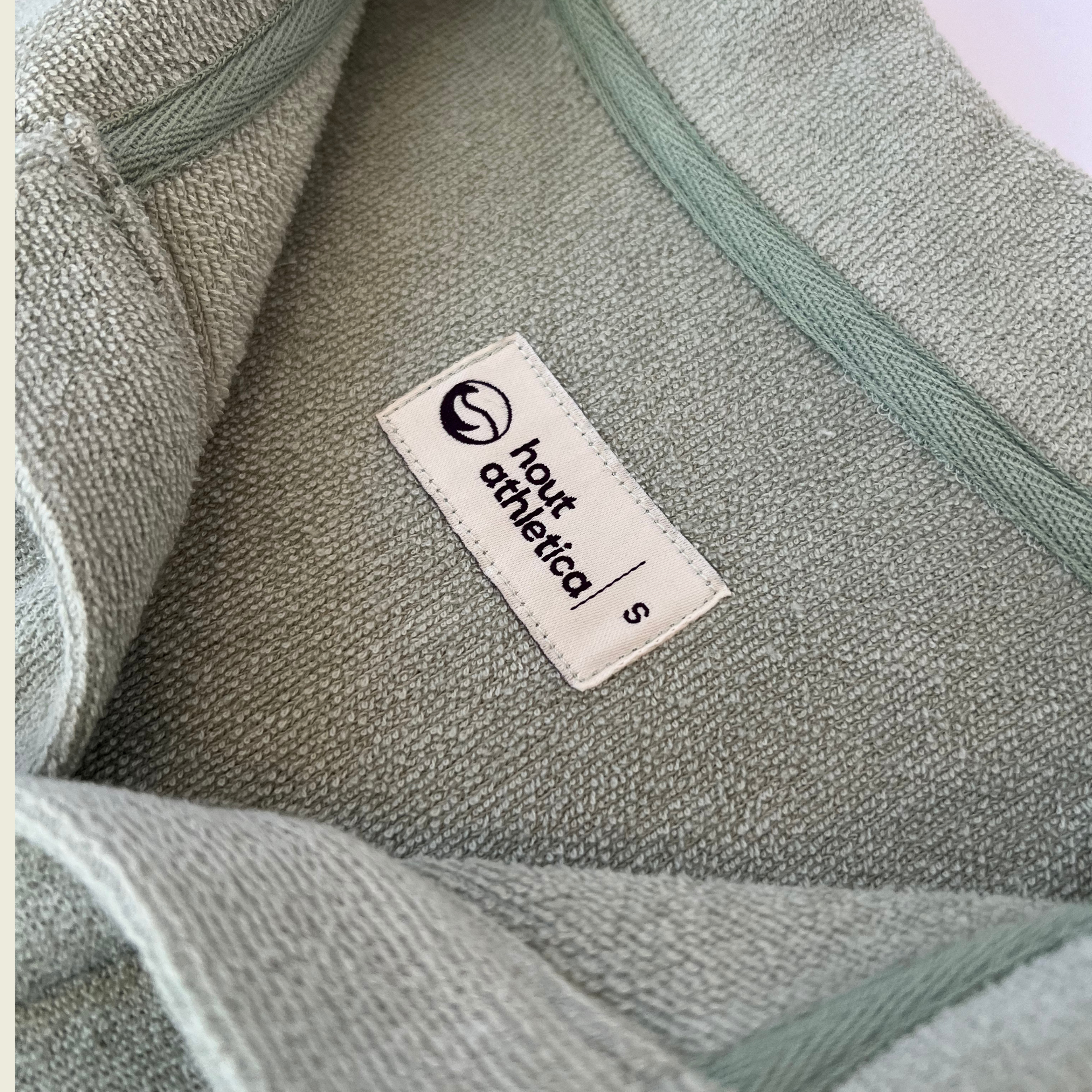 Sage Toweling Terry Polo