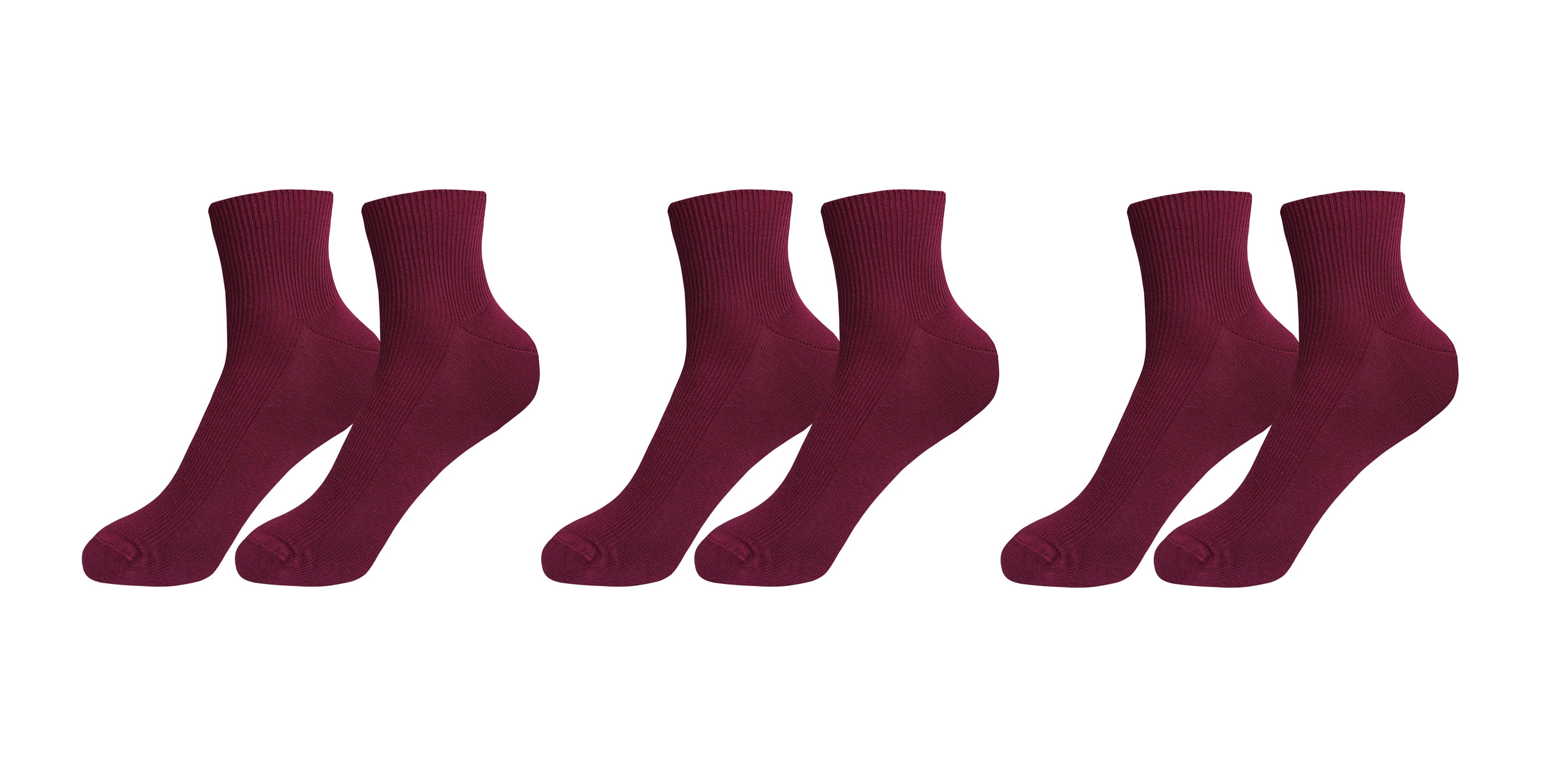 Tittimitti® 100% Organic Combed Cotton Luxury Men's Socks | 3 Pairs