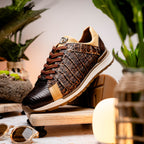 Portici Sneaker | Orix/Brown