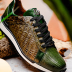 Portici Sneaker | Green/Olive
