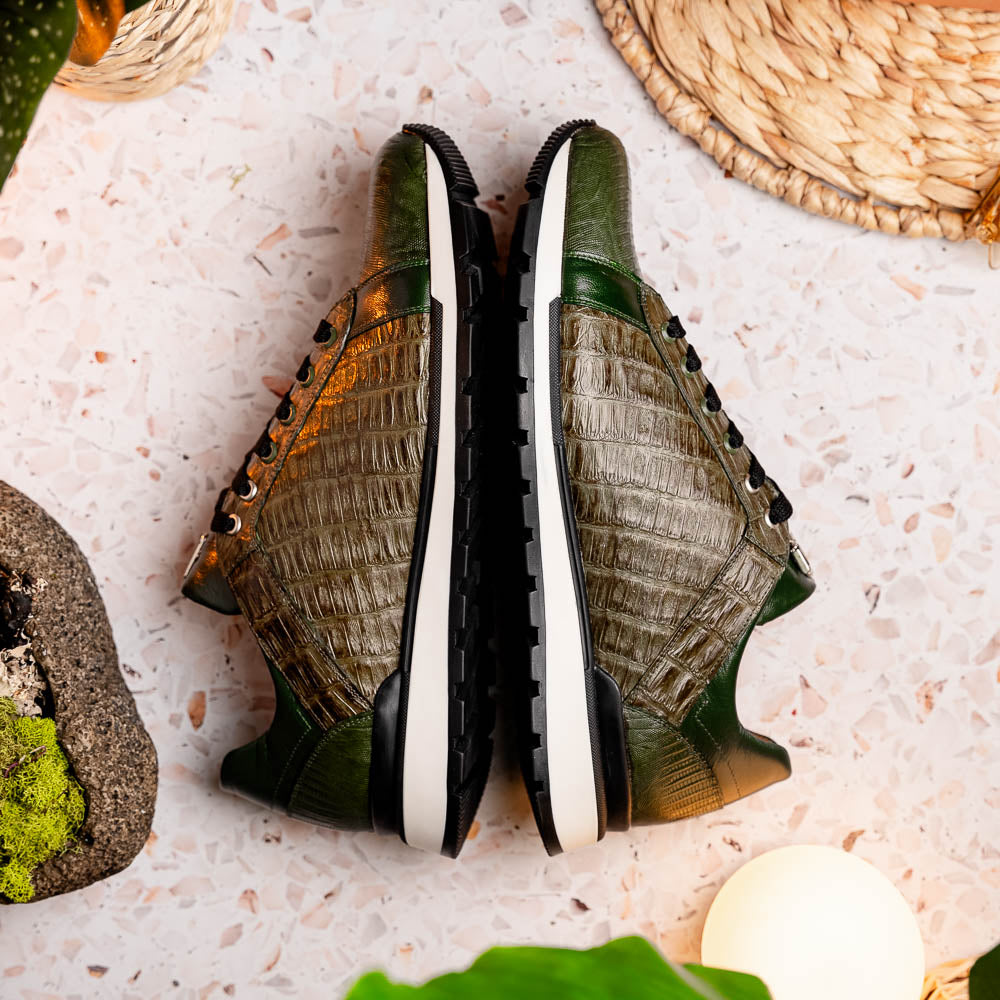 Portici Sneaker | Green/Olive