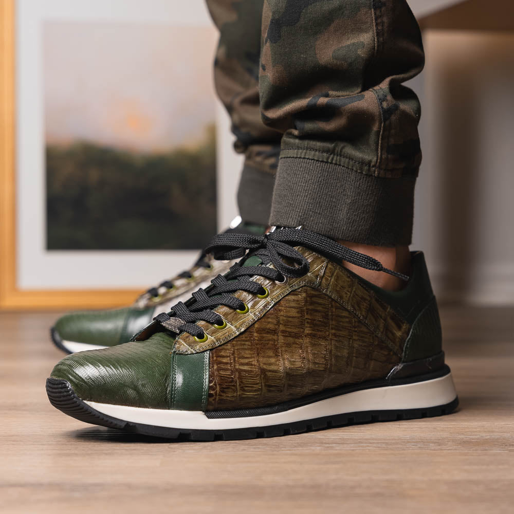 Portici Sneaker | Green/Olive