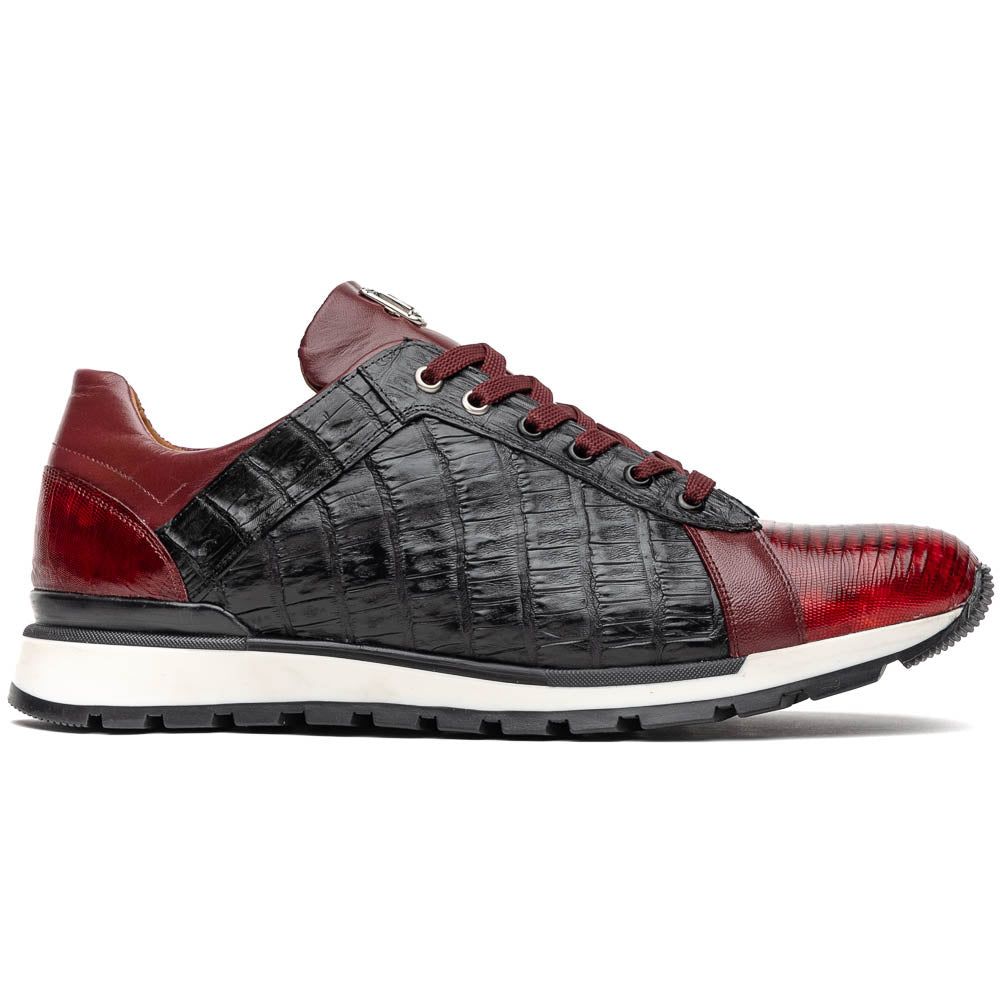 Portici Sneaker | Wine/Black
