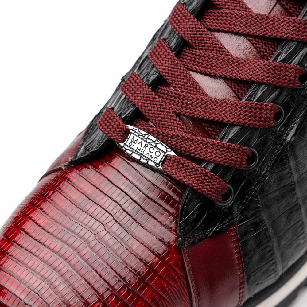 Portici Sneaker | Wine/Black