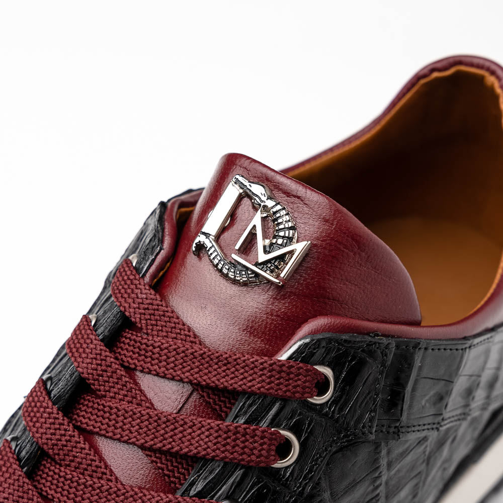 Portici Sneaker | Wine/Black
