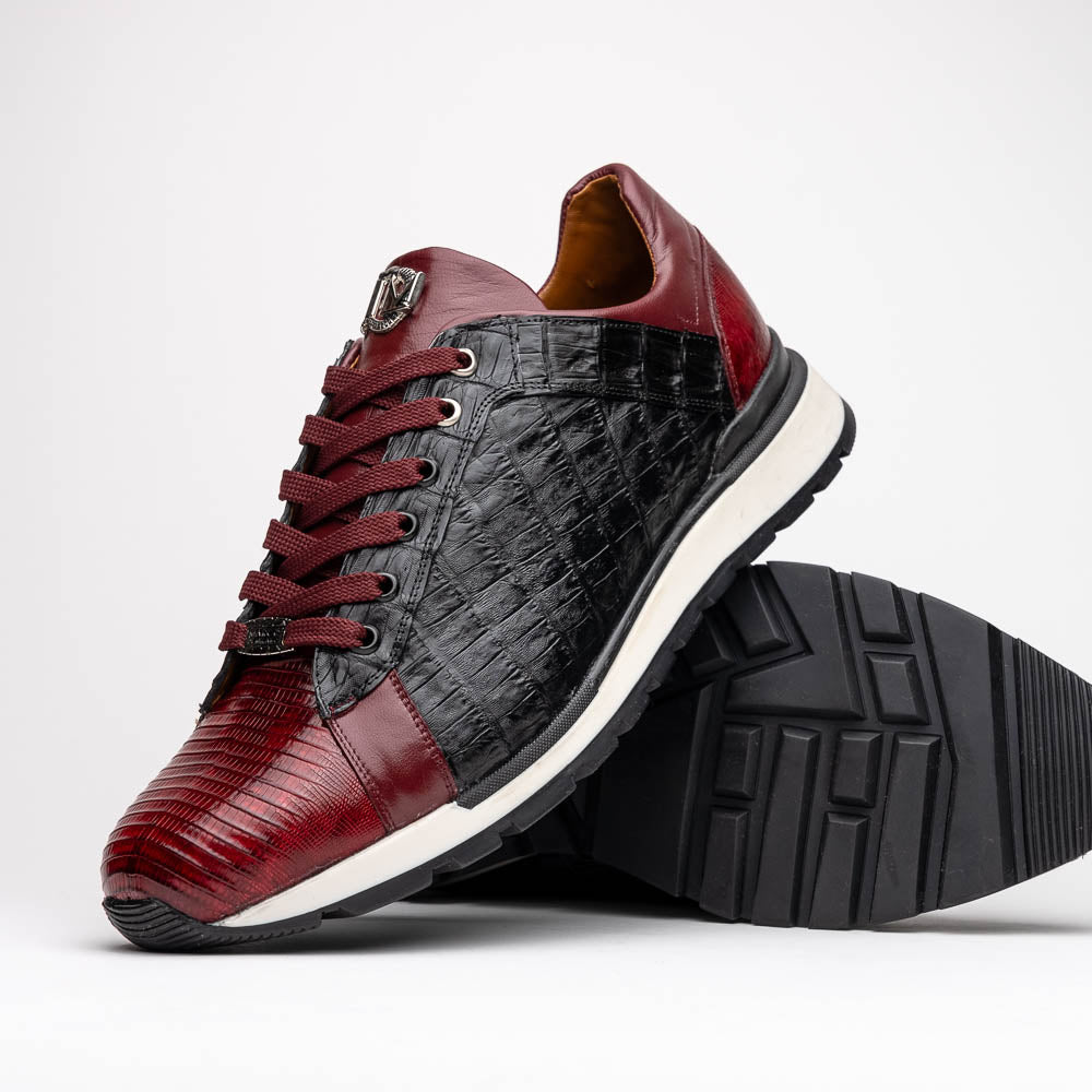 Portici Sneaker | Wine/Black