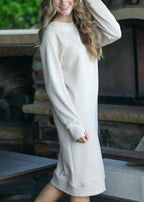 Nova Crewneck Sweatshirt Dress