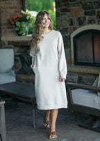 Nova Crewneck Sweatshirt Dress