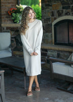 Nova Crewneck Sweatshirt Dress