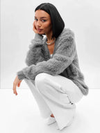 Cozy Priya Loose V-Neck Sweater | Fall Essential