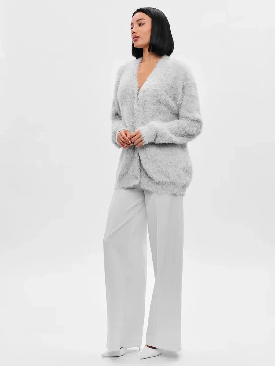 Cozy Priya Loose V-Neck Sweater | Fall Essential