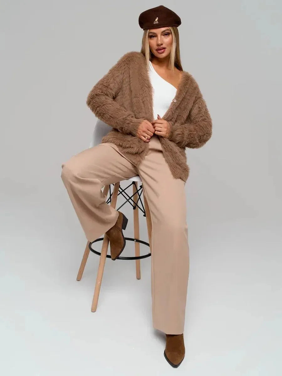 Cozy Priya Loose V-Neck Sweater | Fall Essential