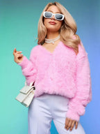 Cozy Priya Loose V-Neck Sweater | Fall Essential