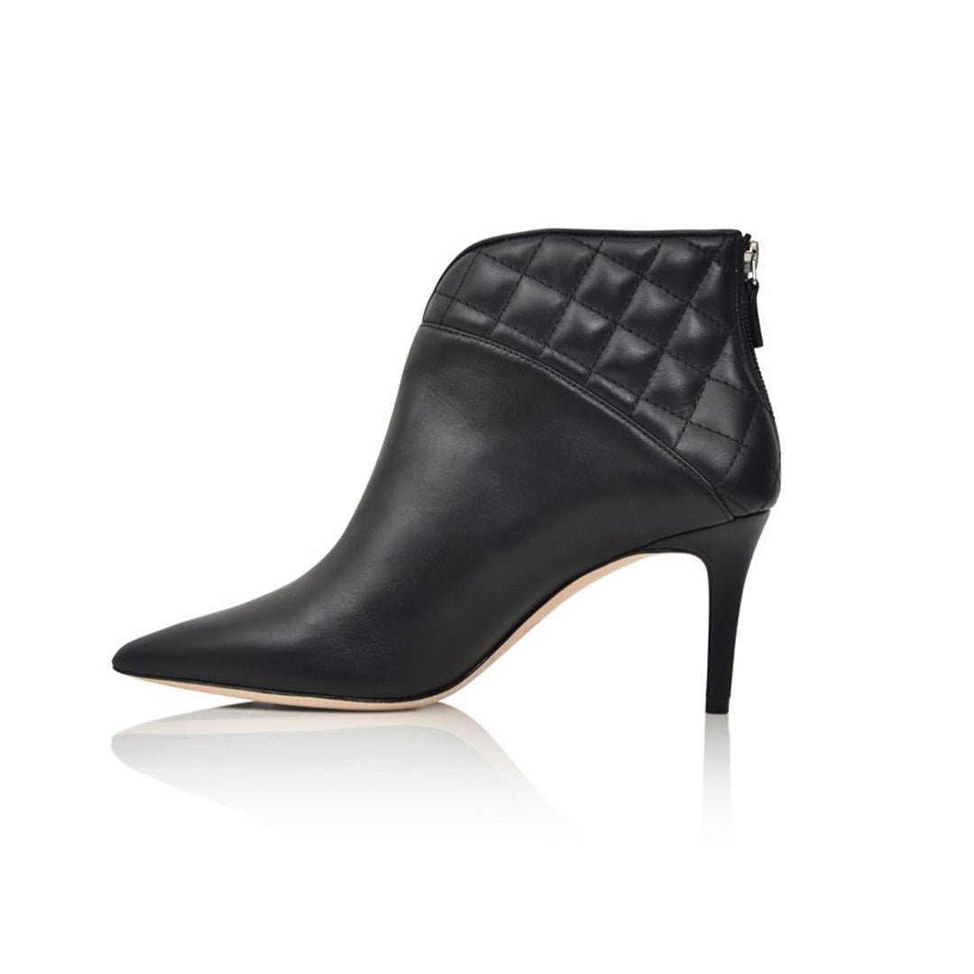 Daron Black Lux Nappa Ankle Boot