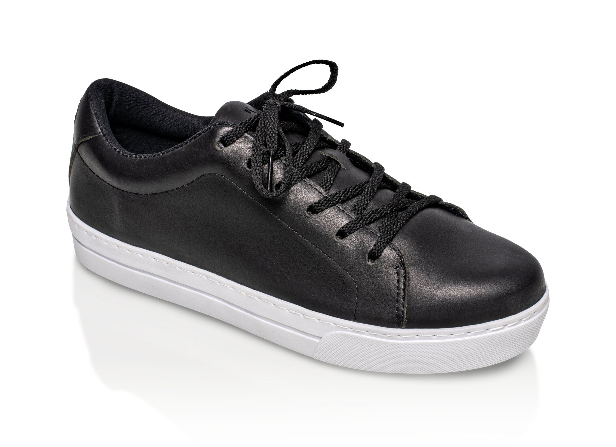 Equality Luxury Black Nappa Sneaker