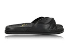 Sadie Black Soft Nappa Sandals