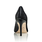 Dominique Black High Heel Pumps