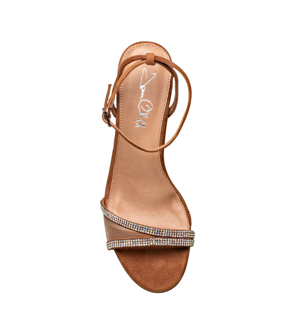 Fame Whiskey Kid Suede Heel Sandal