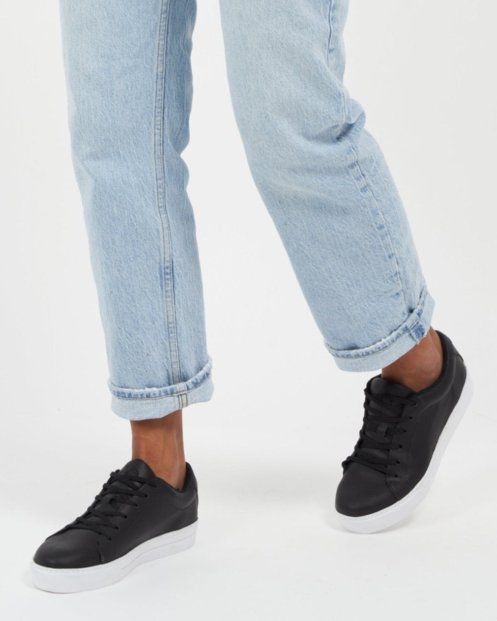 Equality Luxury Black Nappa Sneaker