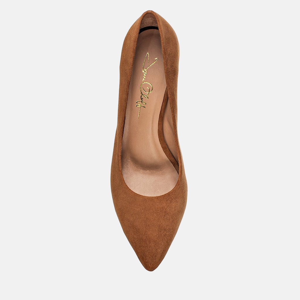 Deborah 2.0 Autumn Kid Suede Mid Heel Pumps