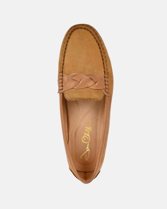 PIPER Leather Driving Loafer Camel