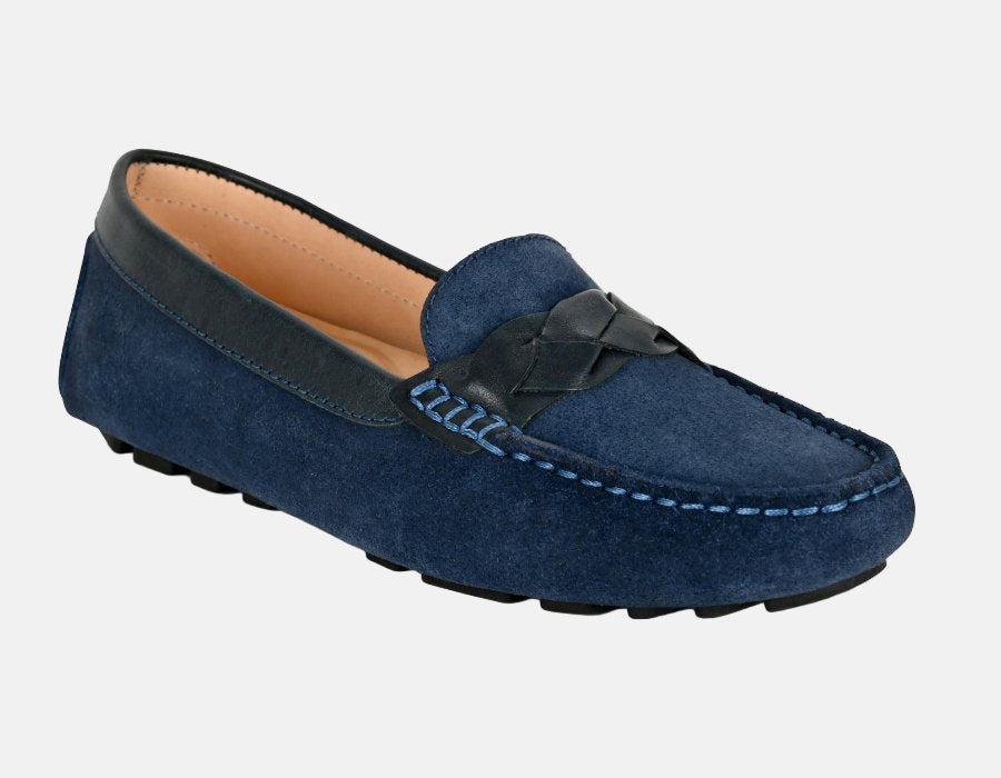 Piper Navy Nubuck/Navy Leather