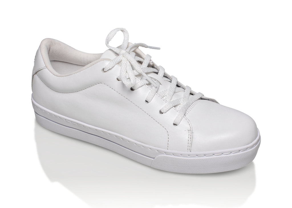 Equality Luxury White Nappa Sneaker