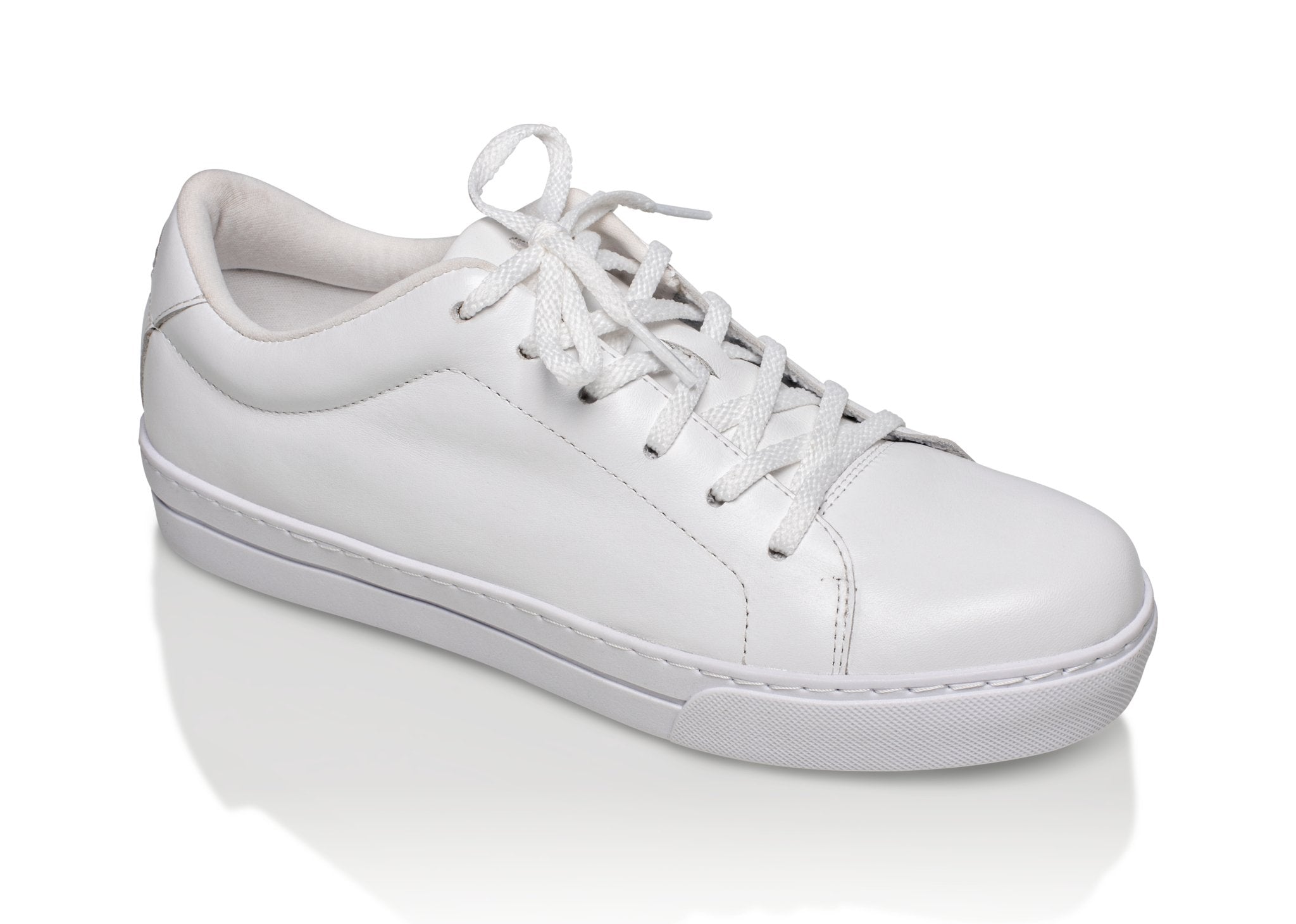 Equality Luxury White Nappa Sneaker