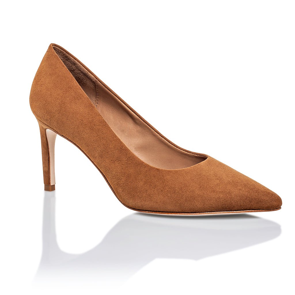 Deborah 2.0 Autumn Kid Suede Mid Heel Pumps