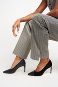 Dominique Black High Heel Pumps