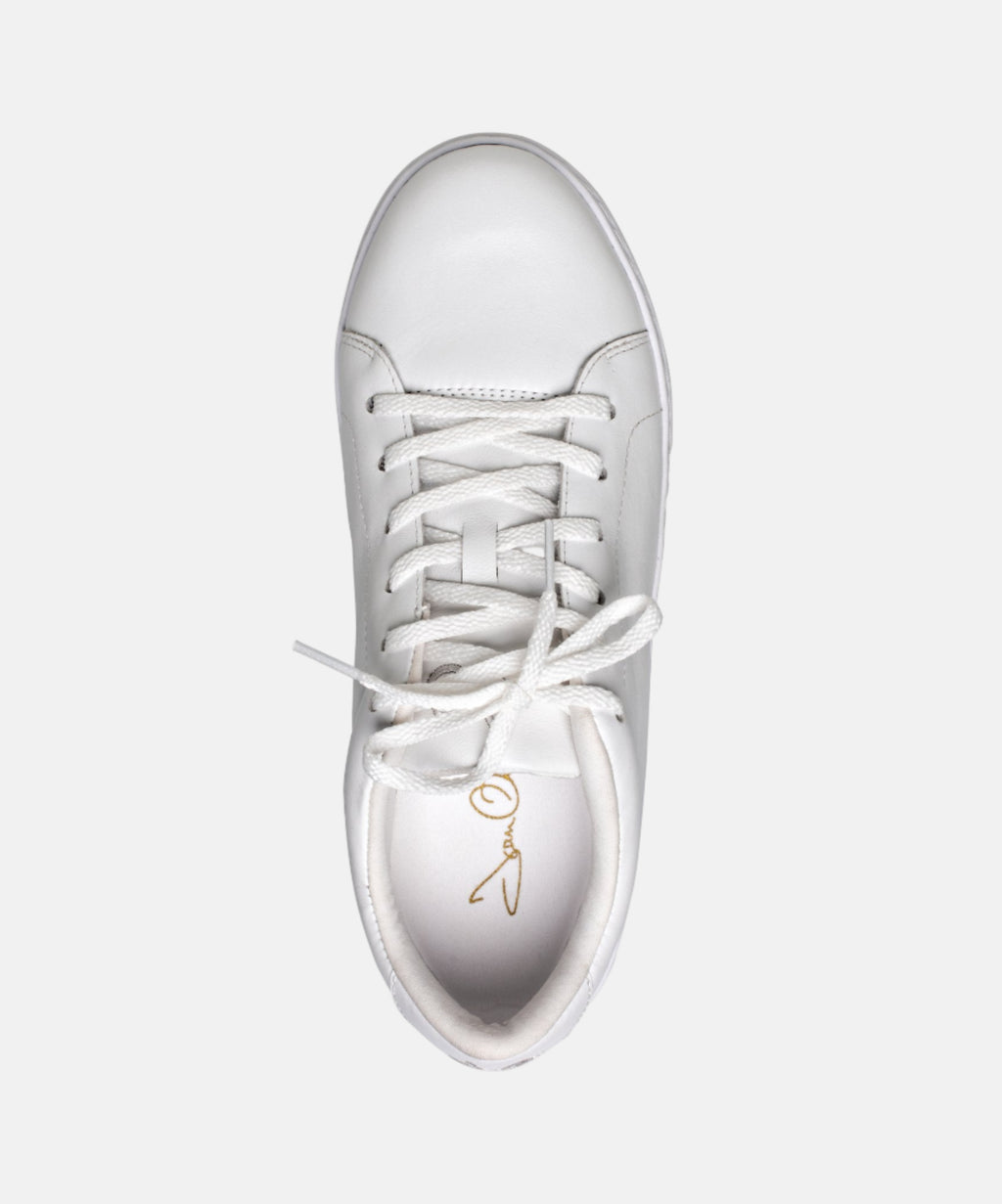 Equality Luxury White Nappa Sneaker