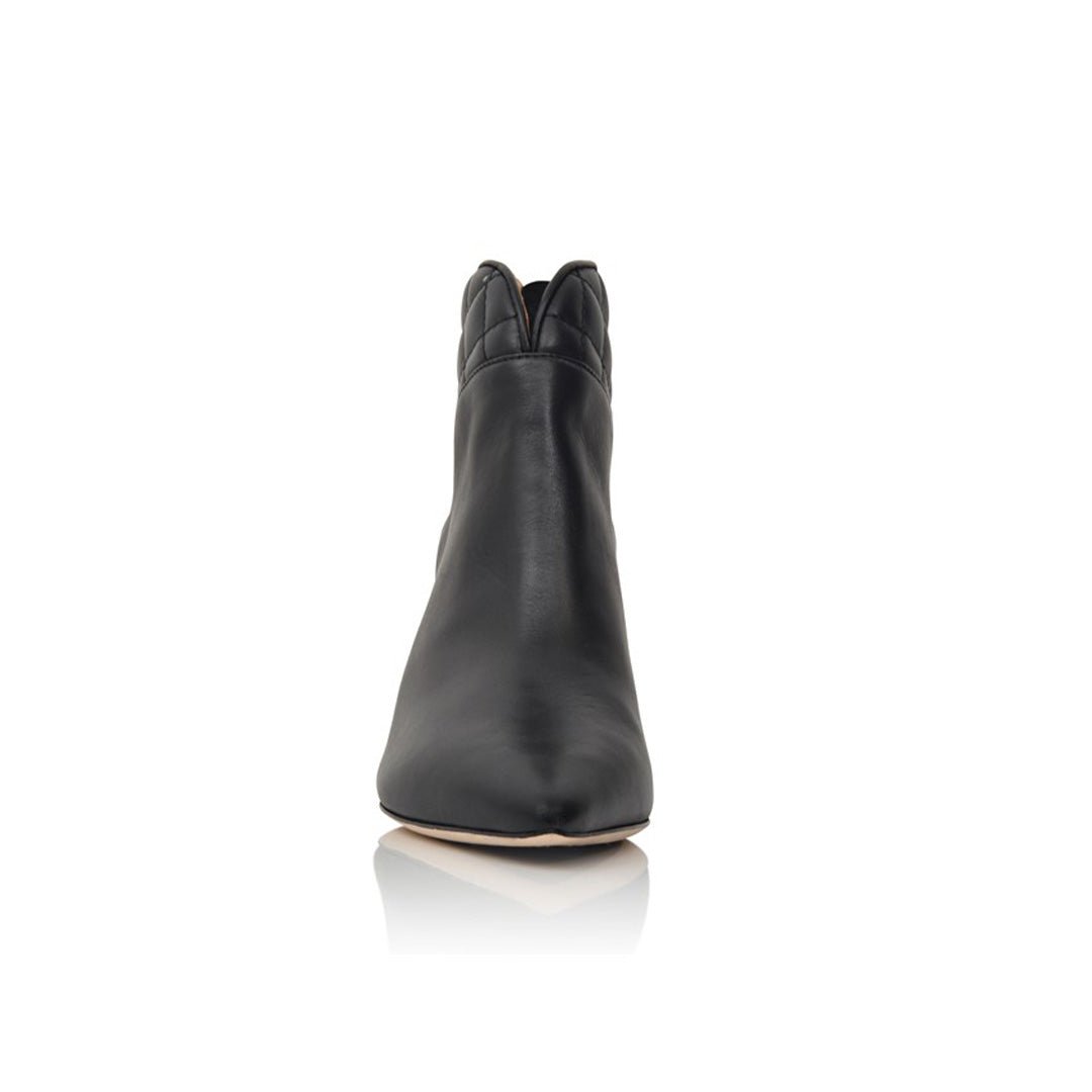 Daron Black Lux Nappa Ankle Boot