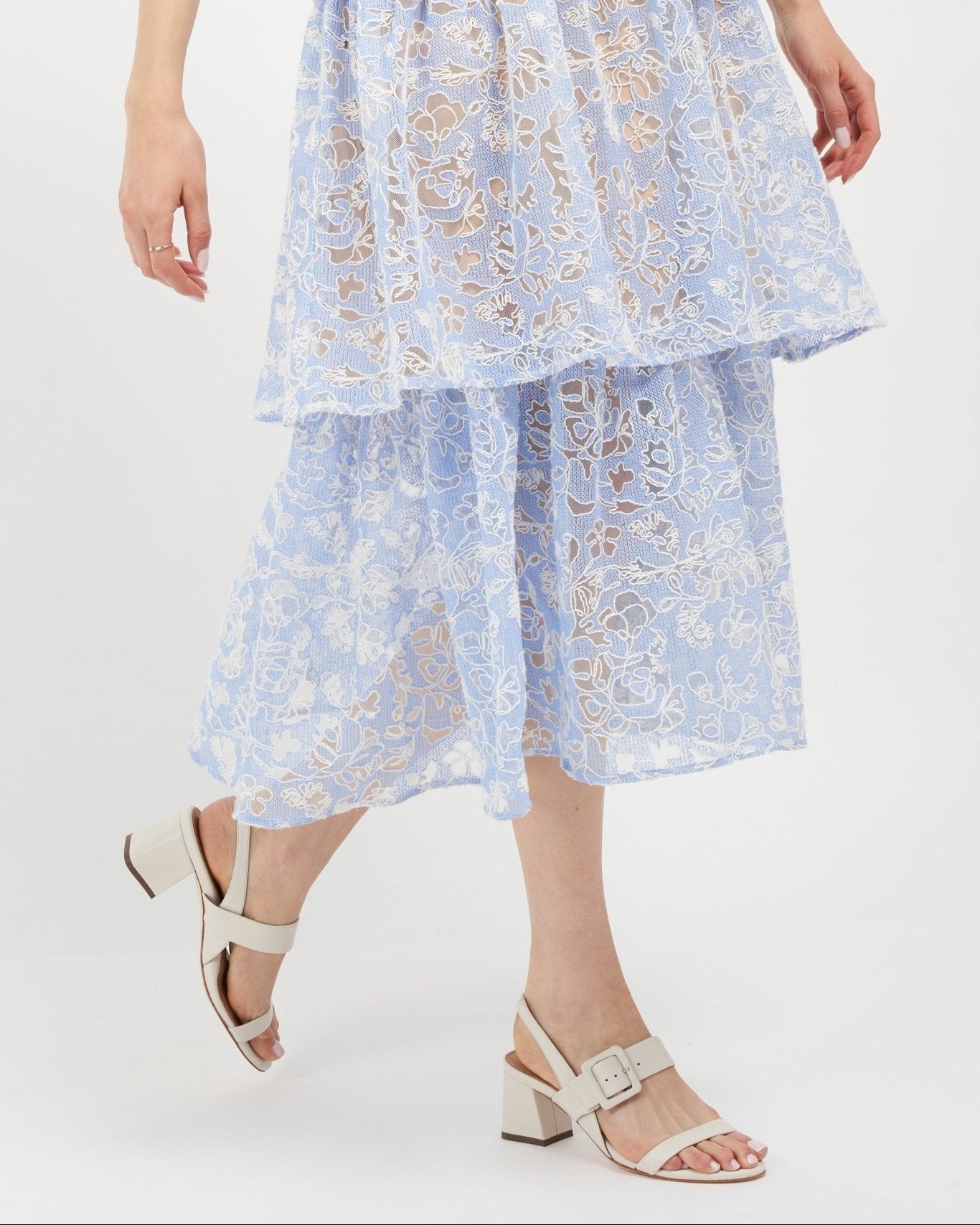 Greyson Off White Luxury Kid Nappa Sandal