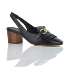 Finley Black Block Heel Sandal