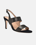 Fortune Black Shimmer Suede