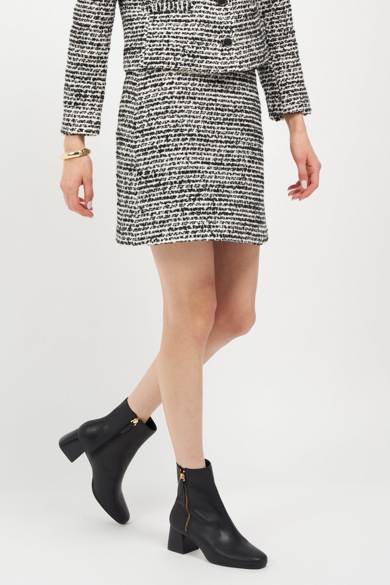 Arina Bootie Black Lux Nappa