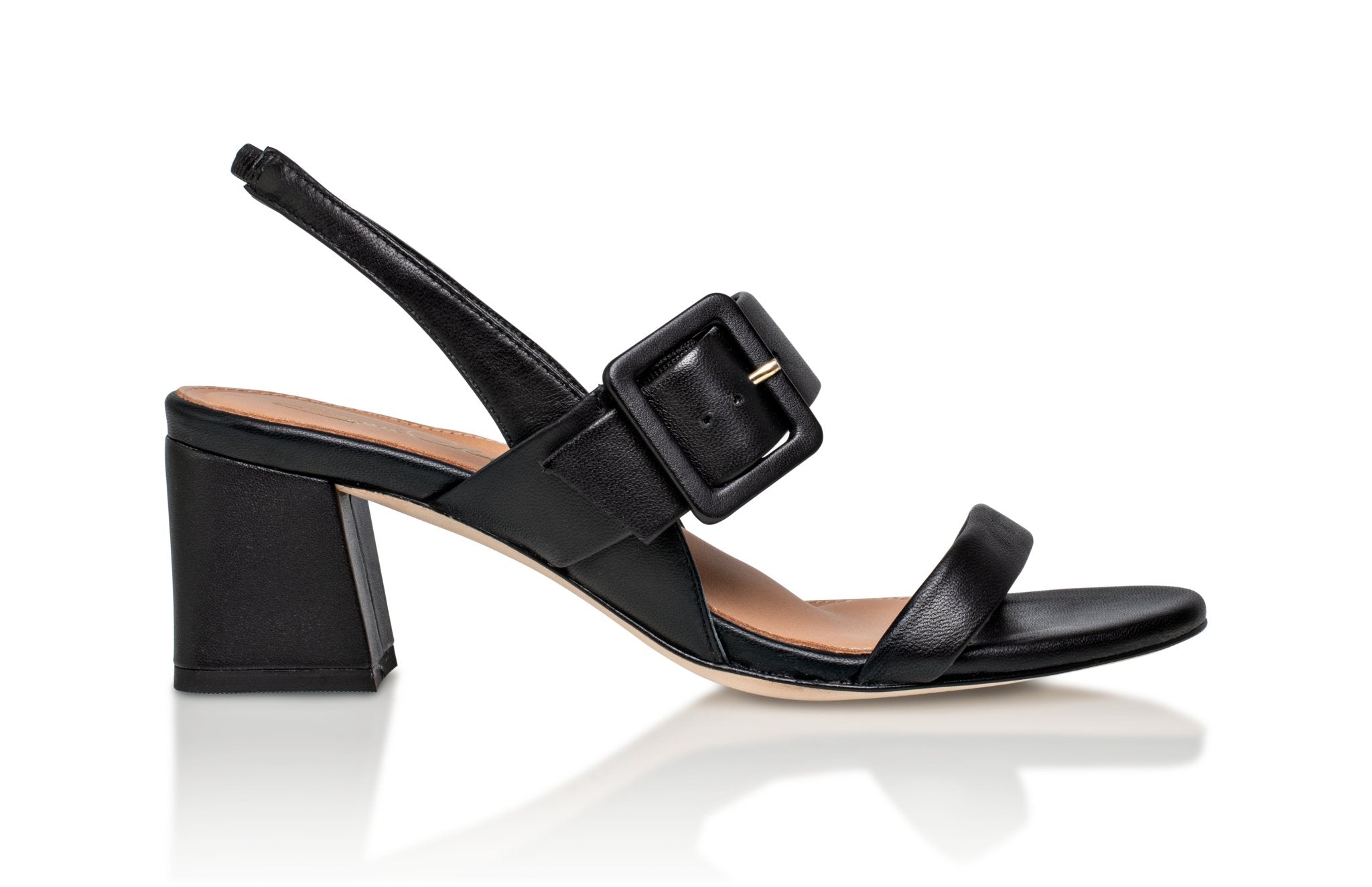 Greyson Black Luxury Kid Nappa Sandal