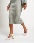 Sally Off White Mestico Luxury Nappa Block Heel Sandal