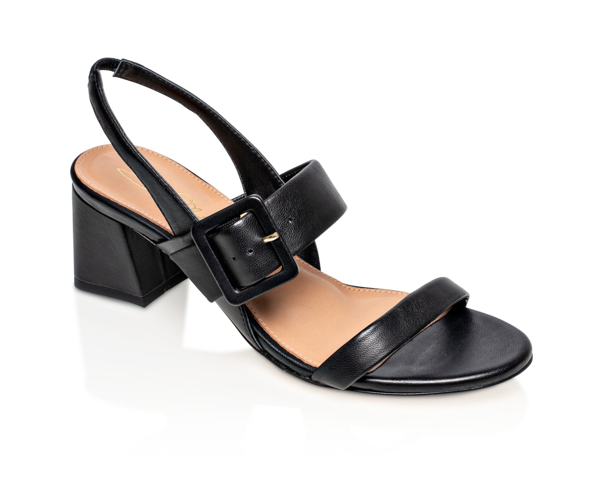 Greyson Black Luxury Kid Nappa Sandal