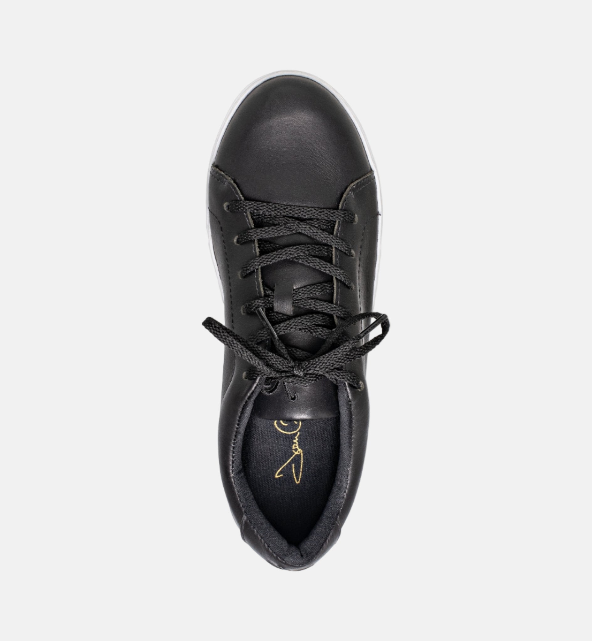 Equality Luxury Black Nappa Sneaker