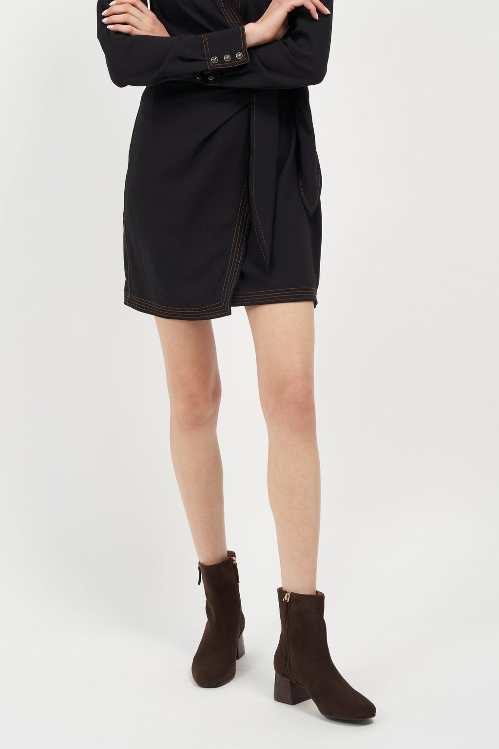 Arina Bootie Cafe Kid Suede