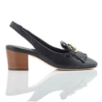 Finley Black Block Heel Sandal
