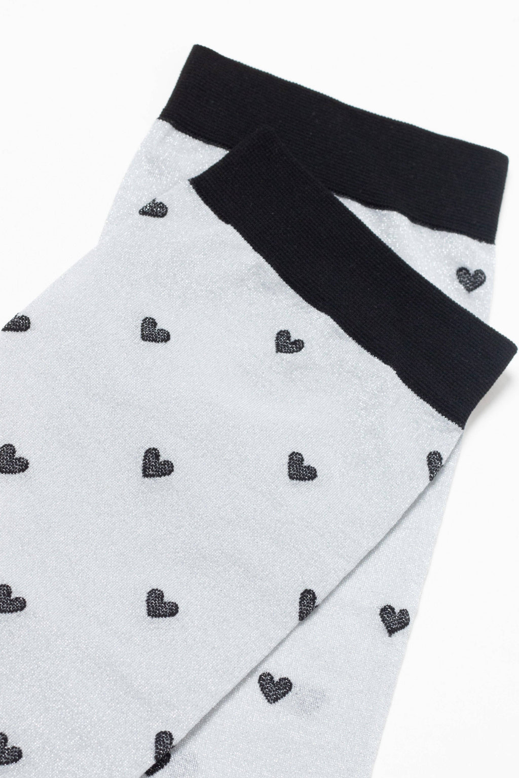 Shimmering Socks Conte Fantasy with "Hearts" Designs