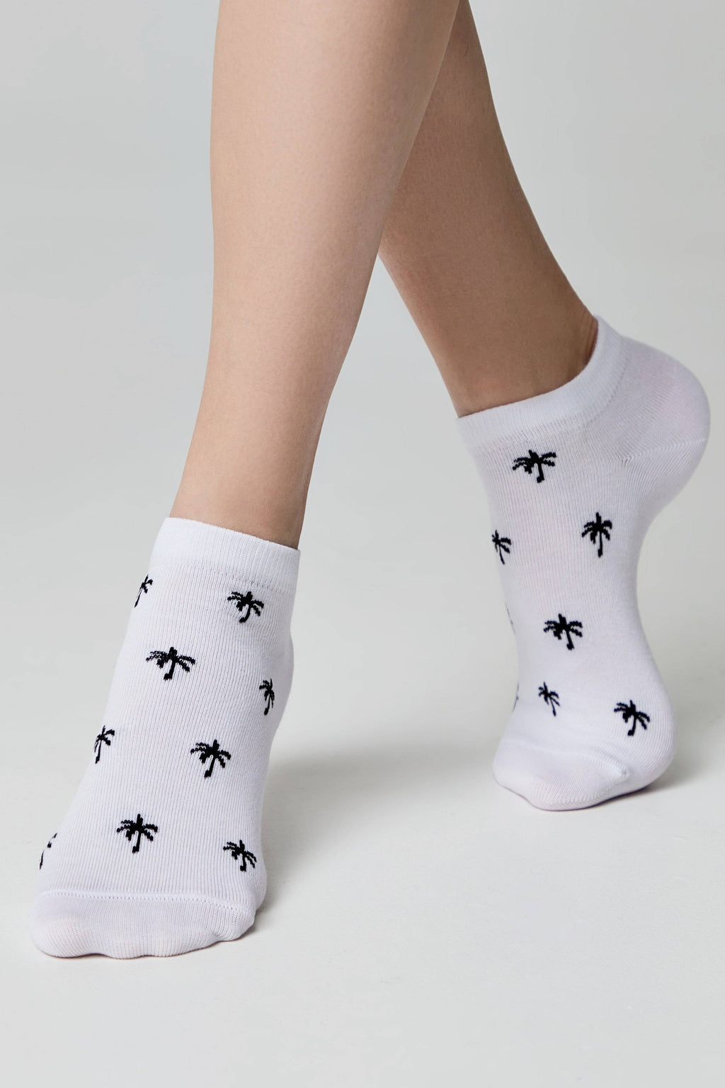 Cotton Ankle Socks Conte Active Palm Trees 589