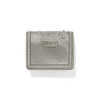 Brighton Everbloom Shimmer Small Wallet | Titanium