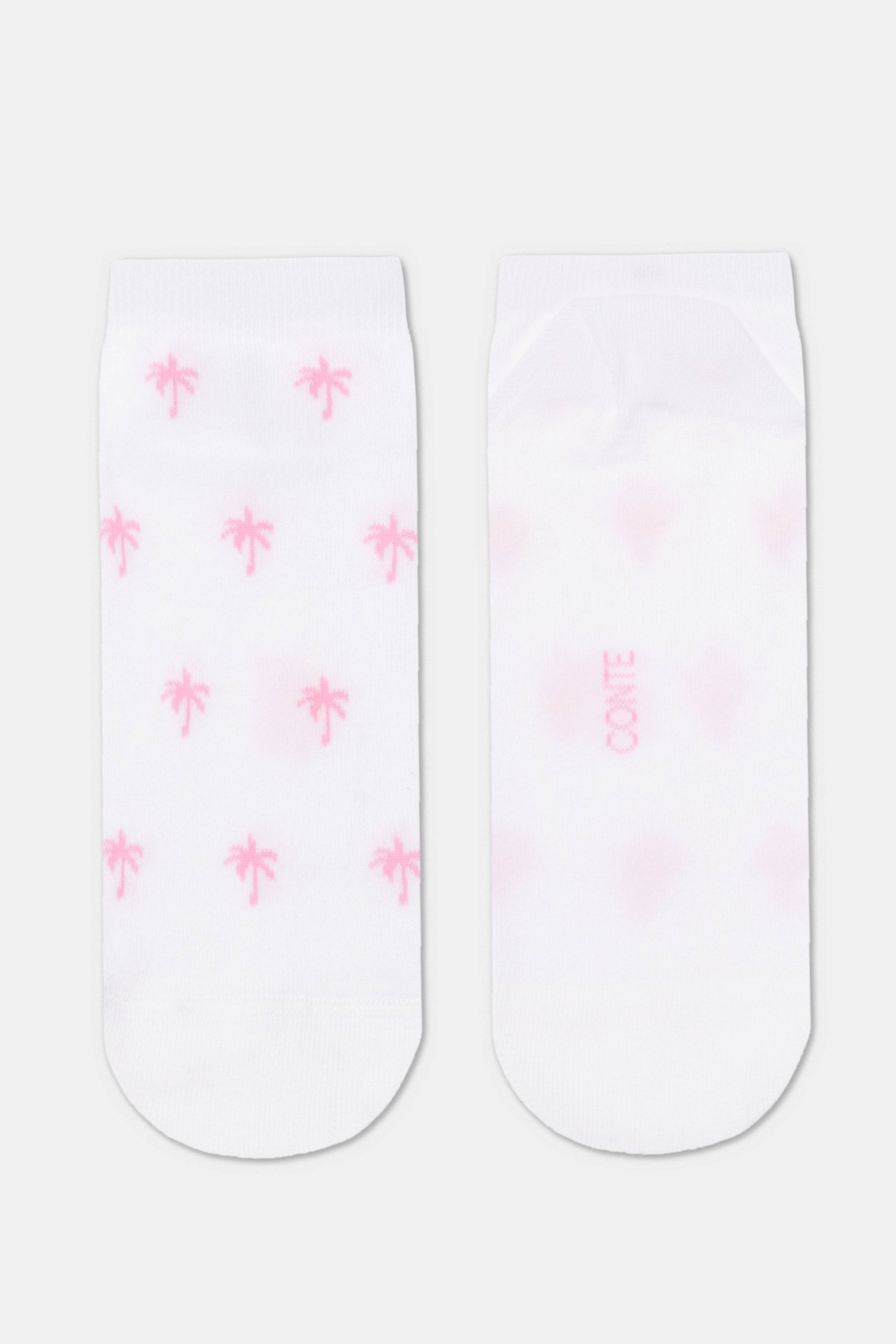 Cotton Ankle Socks Conte Active Palm Trees 589
