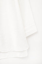 Relaxed Fit Shirt Long Sleeves in White