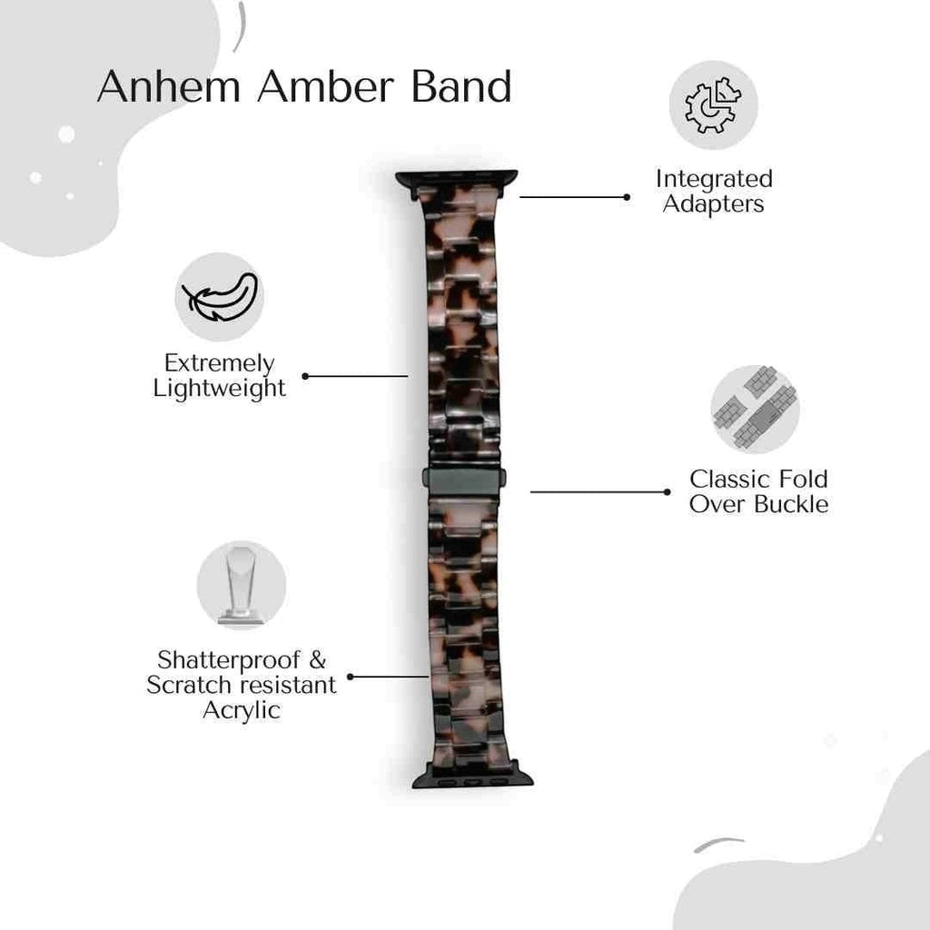 Amber Resin Strap