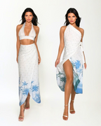 Reversible Wrap Skirt Palma Cotton